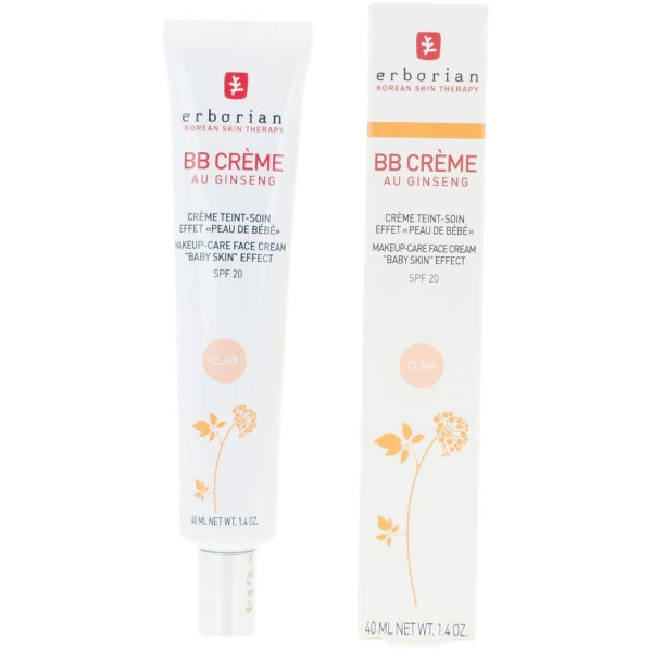 Bb Crème Au Ginseng Spf20 Clair 40 Ml