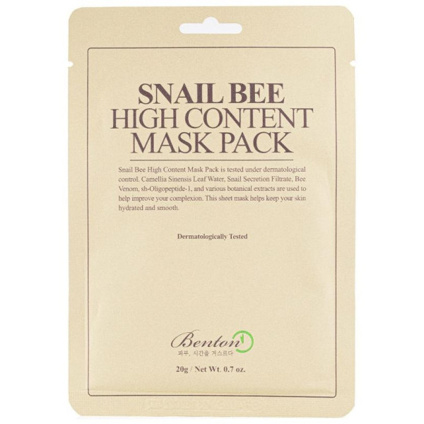 Snail Bee High Content Mask 20 Ml