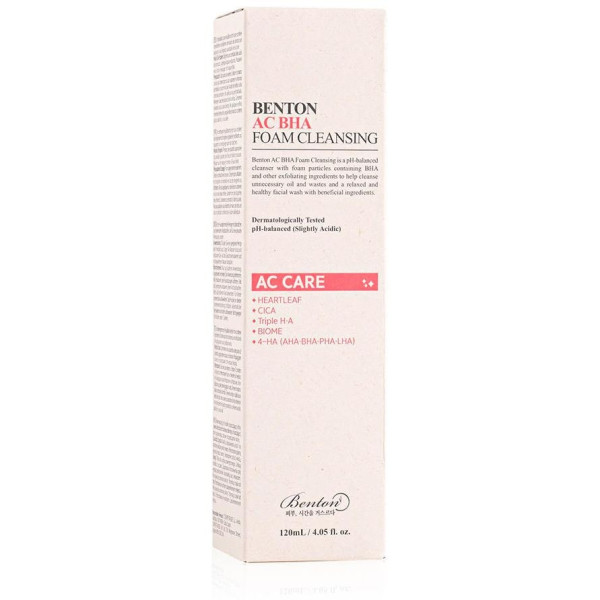 Benton Ac Bha Foam Cleansing 120Ml