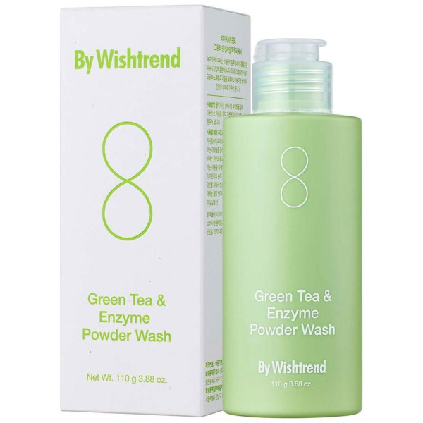 Green Tea Y Enzyme Powder Limpiador Acuoso En Polvo 110 Gr