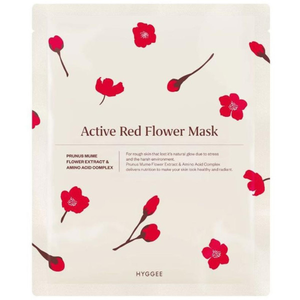 Active Red Flower Mask 35 Ml
