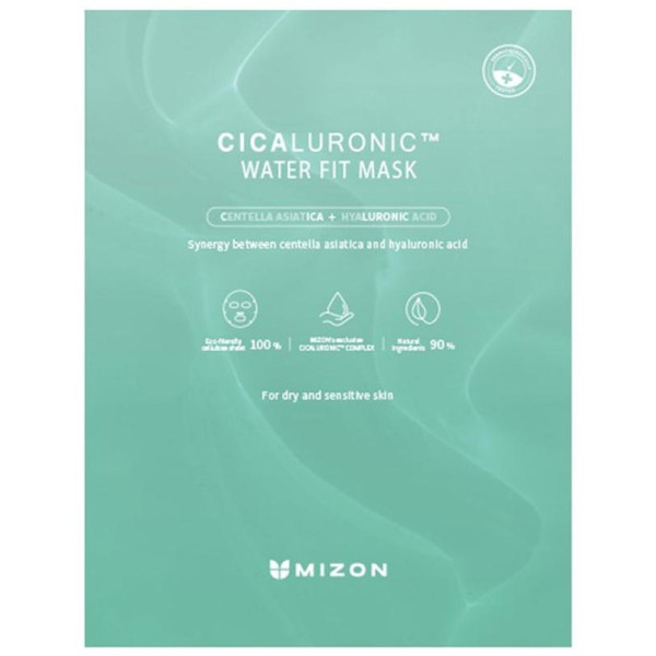 Mizon Cicaluronic Water Fit Mask 24G