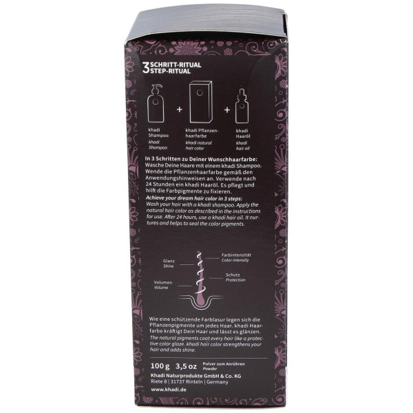 Tinte Herbal Color Castaño Oscuro 100Gr. 2