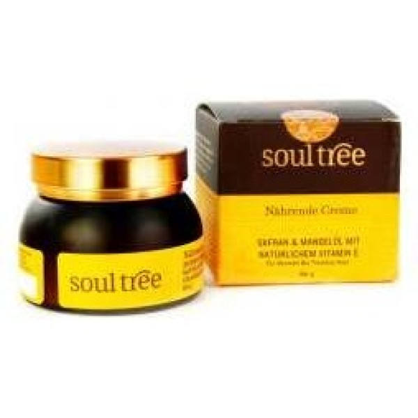 Soultree Crema Facial Nutritiva Azafran Piel Normal Seca 60G