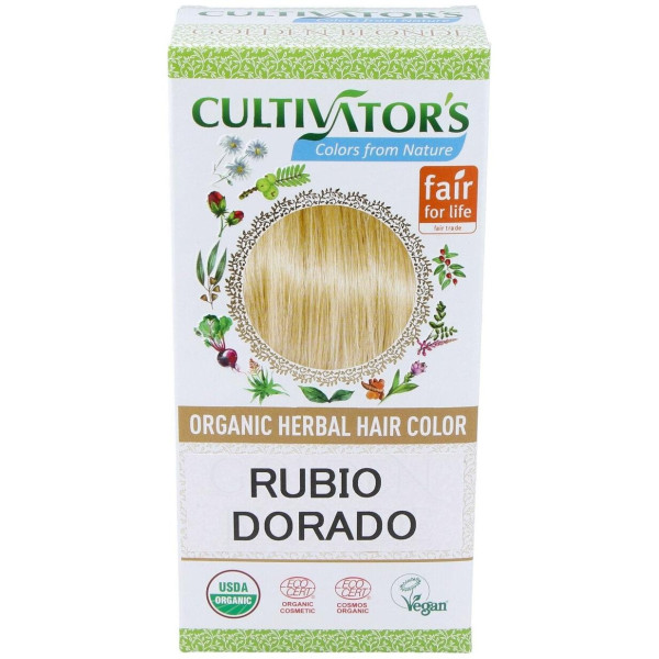 Cultivator'S Rubio Dorado Tinte Orgánico 100G
