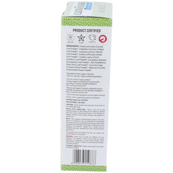 Rubio Tinte Organico 100Gr. Ecocert