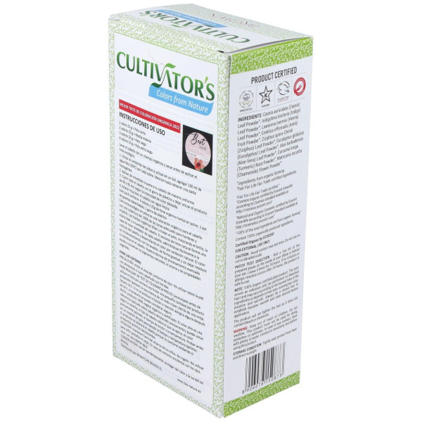 Castaño Dorado Tinte Organico 100Gr. Ecocert