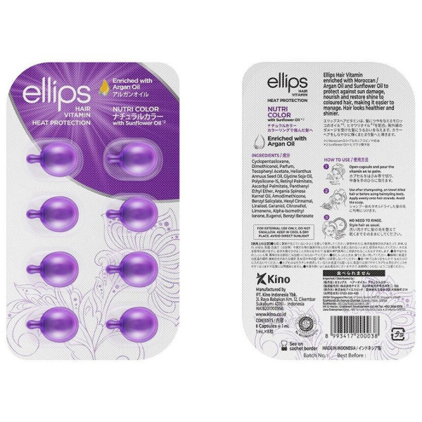 Ellips Nutri Color Hair Vitamin 8Uds
