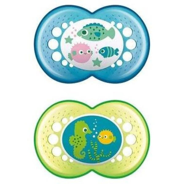 Mam Chupete Silicona Original Matt N 16+ Meses 2Uds