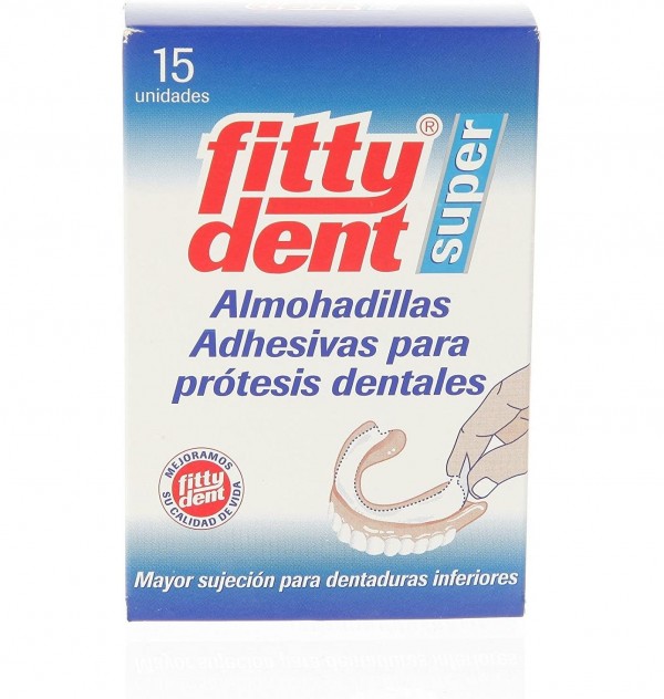 Fittydent Superadh - Almohadillas Adhesivas Protesis (15 U)