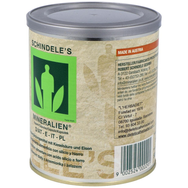 Schindele'S Mineralien 500Caps
