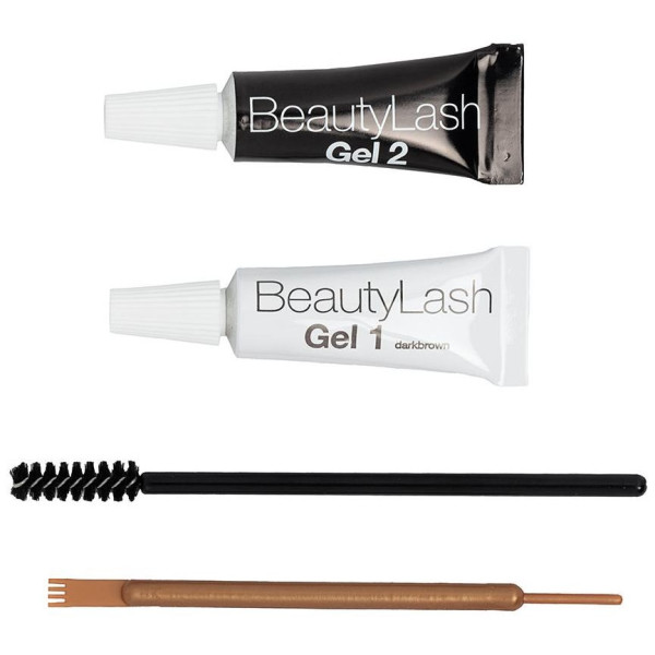 Beautylash Brow Y Lash Colour Kit Tinte Cejas Y Pestañas Castaño Oscuro 1 U