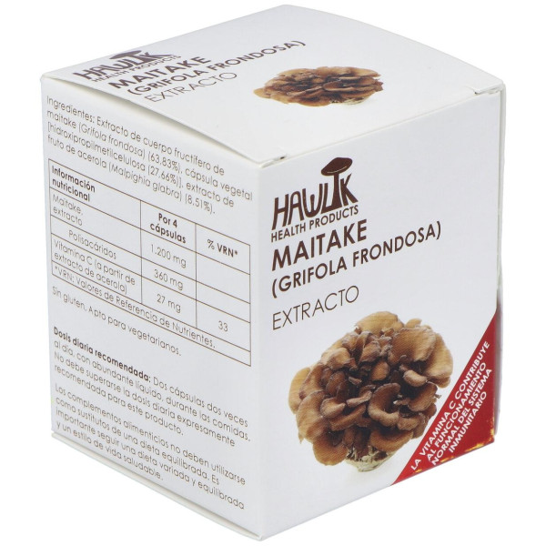 Hawlik Maitake Grifola Frondosa Extracto Puro 60Caps