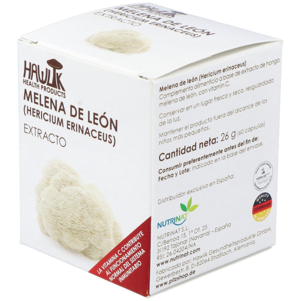 Hawlik Melena Leon Extracto Puro 60Caps