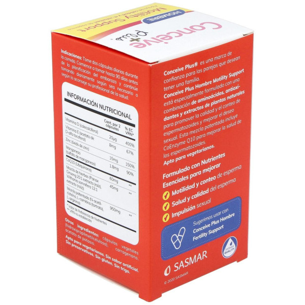 Conceive Plus Hombre Motilidad 60Cap.