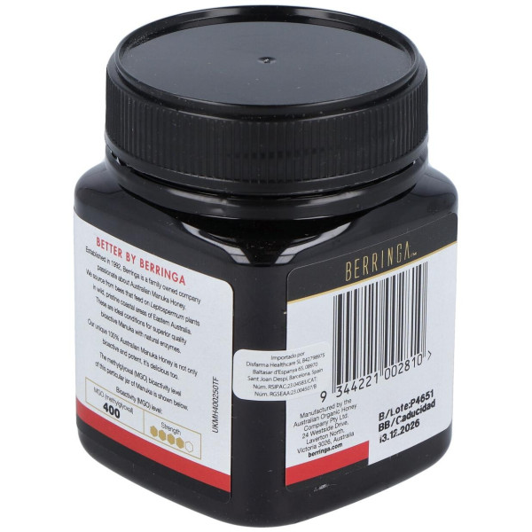 Miel De Manuka 400Mgo 250Gr. 2