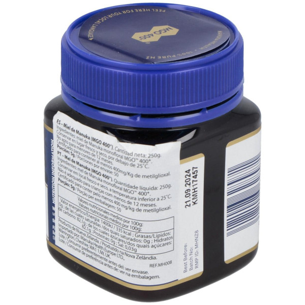 Manuka Health Miel De Manuka Mgo 400+ 250G