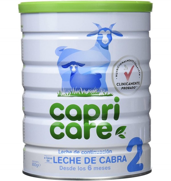 Capricare 2 Preparado Lactantes Desde 6ºmes - Leche De Cabra (1 Envase 800 G)
