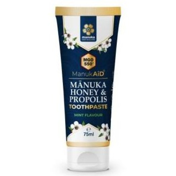 Manuka New Zealand Dentifrico Mgo 550+ Manuka Honey Y Propolis 75Ml