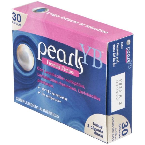 Pearls Yb Cuidado Intimo 30Cap.