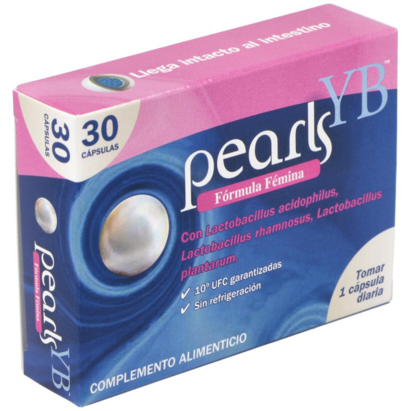 Pearls Yb Cuidado Intimo 30Cap.