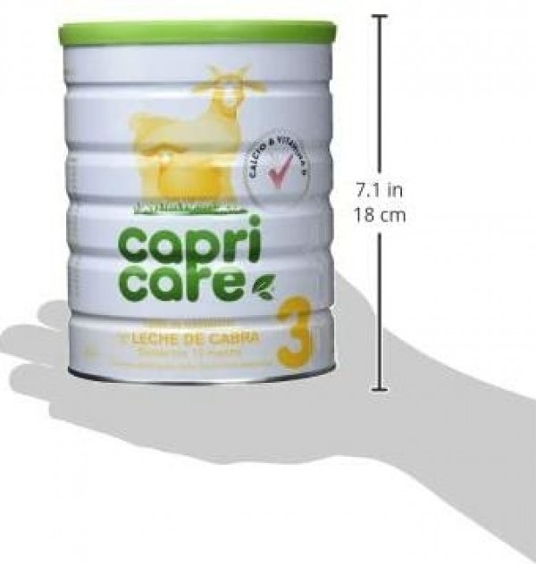 Capricare 3 Leche De Crecimiento Desde 12 Meses - Leche De Cabra (1 Envase 800 G)