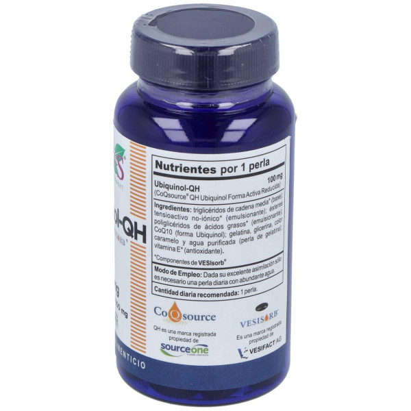Vbyotics Ubiquinol Qh 100Mg 50 Perlas