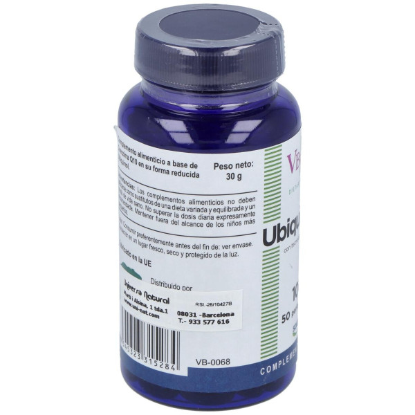 Vbyotics Ubiquinol Qh 100Mg 50 Perlas