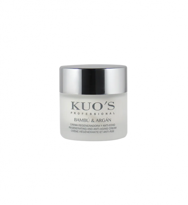 Crema Facial Bambú y Argán, 50 ml. - Kuo's