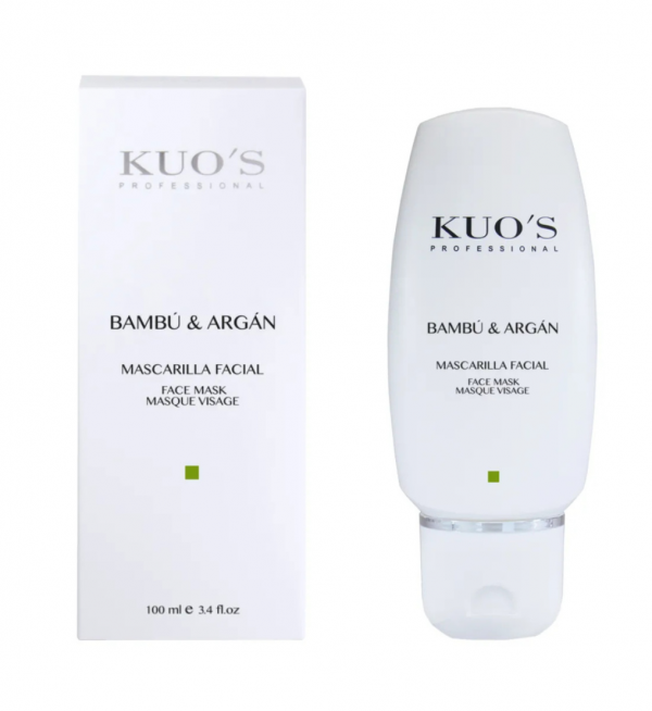 Mascarilla Facial Bambú y Argán, 100 ml. - Kuo's