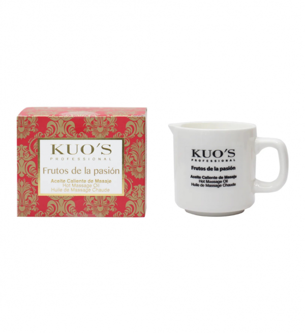 Vela Aceite Caliente De Masaje Frutos De La Pasión, 80 ml. - Kuo's