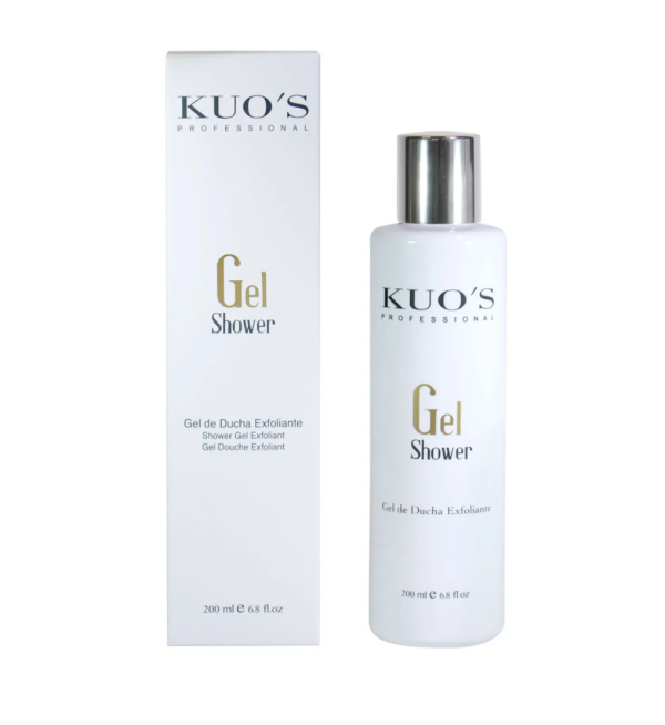 Shower Gel Exfoliante, 200 ml. -  Kuo's
