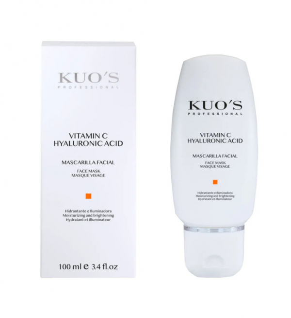 Mascarilla Facial Vitamina C y Ácido Hialurónico, 200 ml. - Kuo's 