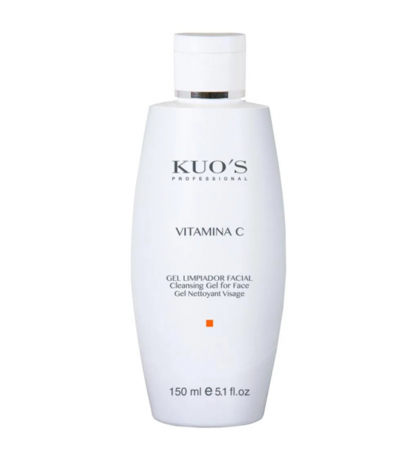 Gel Limpiador Facial Vitamina C, 150 ml. - Kuo's