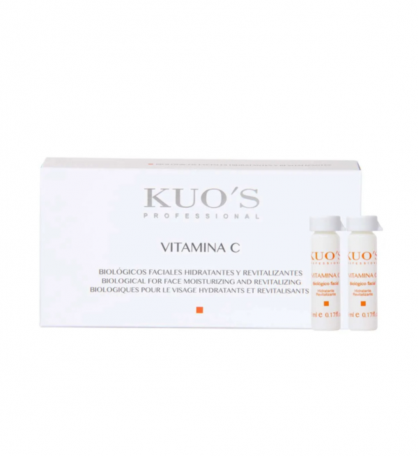 Biológicos Faciales Vitamina C, 6x5 ml. - Kuo's 