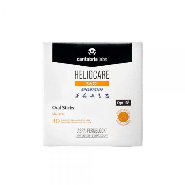  Heliocare 360° SPORT Sun Stick, 30 Sobres. - Cantabria Labs
