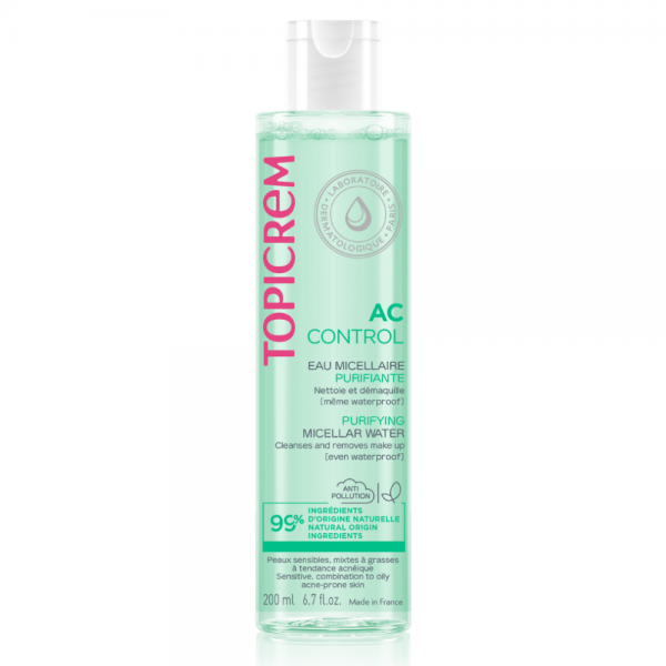 AC Control Agua Micelar Purificante, 400 ml. - Topicrem