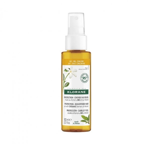 Aceite al Tamanu BIO y al Monoï, 100 ml. - Klorane