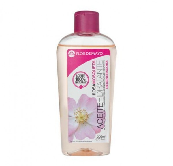 Aceite Hidratante Rosa Mosqueta, 200 ml. - Flor de Mayo