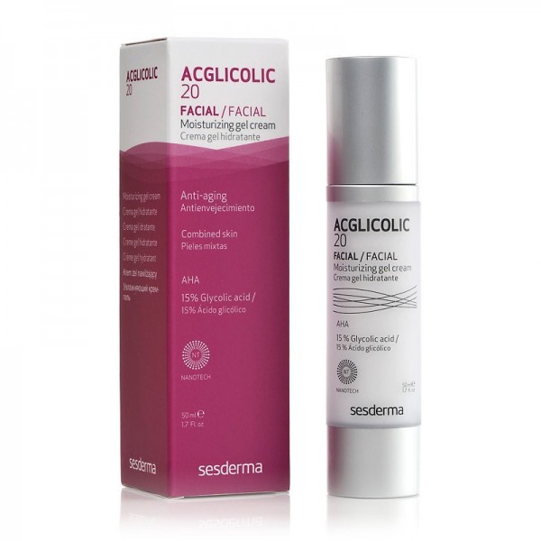 Acglicolic 20 Crema Gel Hidratante, 50 ml. - Sesderma 