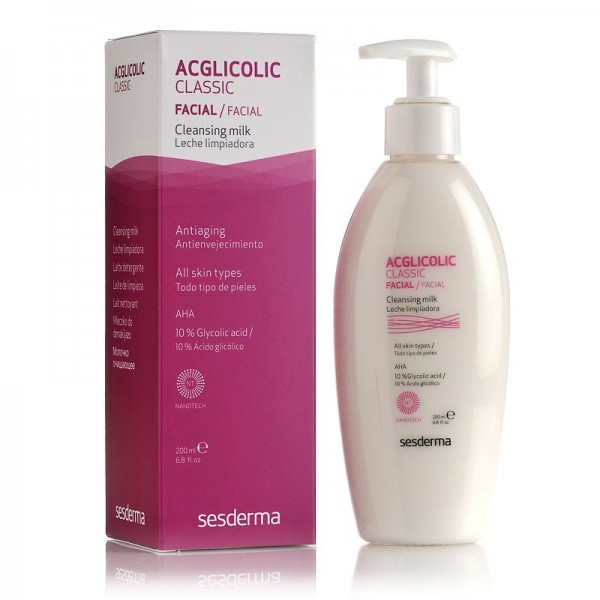 Acglicolic Classic Leche Limpiadora, 200 ml. - Sesderma
