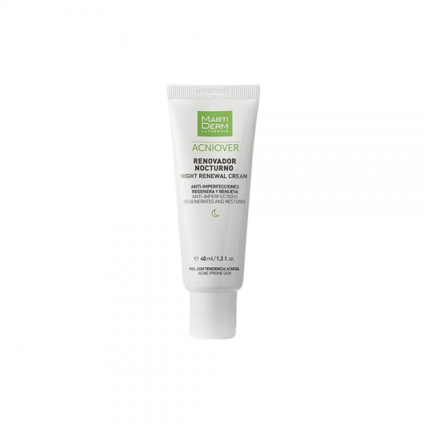 Acniover Renovador Nocturno, 40 ml. - Martiderm