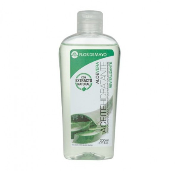 Aceite Hidratante Aloe Vera, 200 ml.- Flor de Mayo