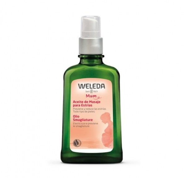 Aceite Corporal para Masaje Antiestrias, 100 ml. - Weleda