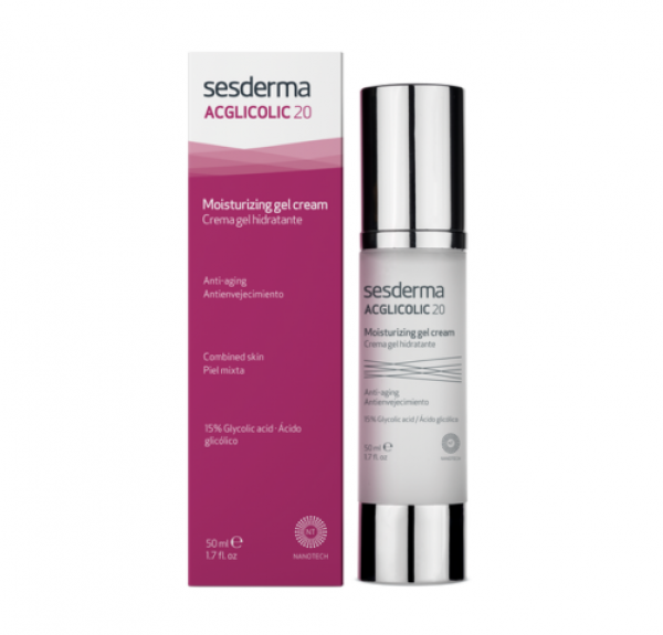 Acglicolic 20 Crema Gel Hidratante, 50 ml. - Sesderma 