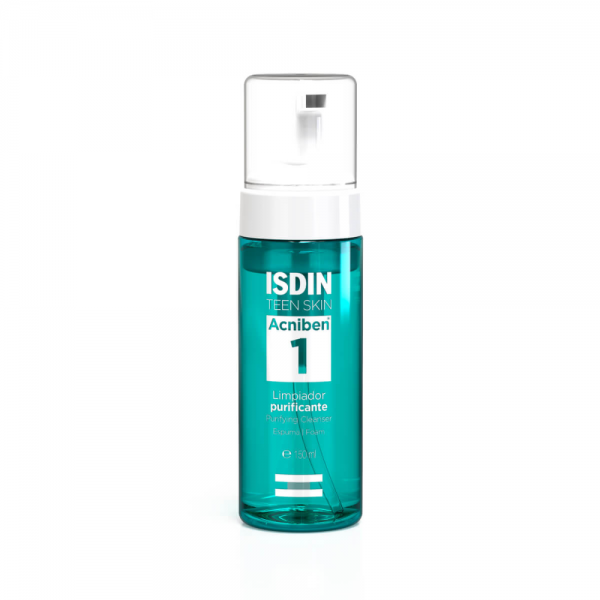 Acniben Espuma Limpiadora Purificante, 150 ml. - Isdin