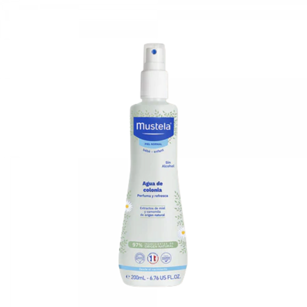 Agua de Colonia sin alcohol, 200 ml. - Mustela