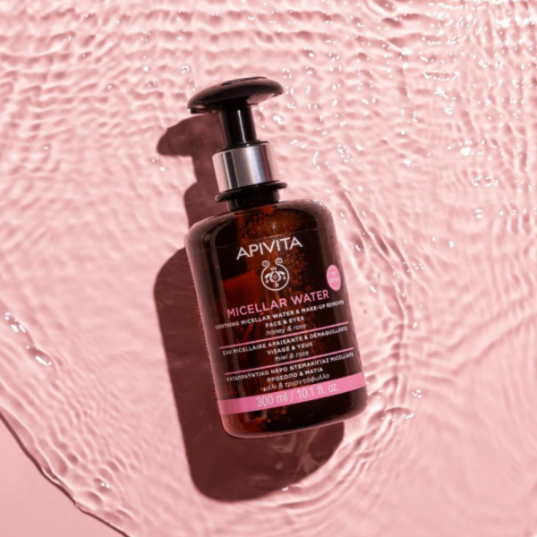Agua Micelar con Rosa y Miel, 300 ml. - Apivita