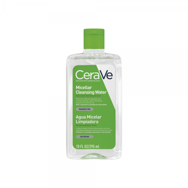 Agua Micelar Hidratante, 296 ml. - CeraVe