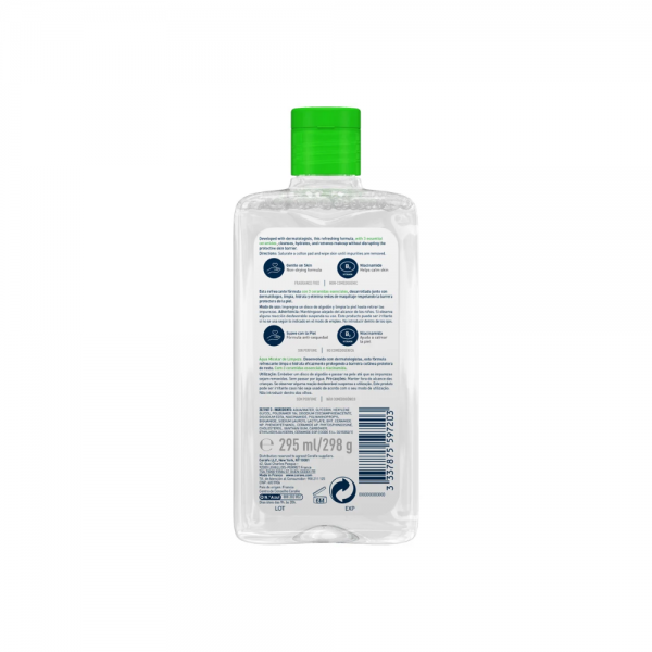 Agua Micelar Hidratante, 296 ml. - CeraVe